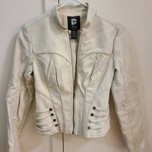 COPY - White Canary jacket Hot Topic DC collection XS